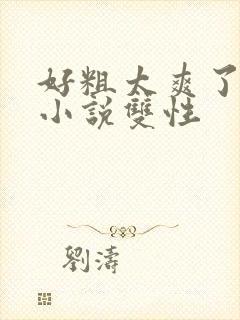 好粗太爽了男男小说双性