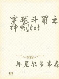 穿越斗罗之灵珠神剑txt