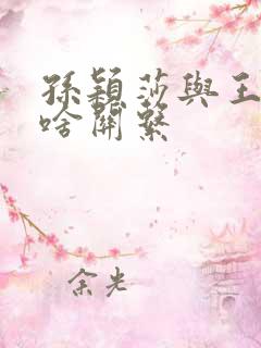 孙颖莎与王楚钦啥关系