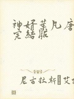 神婿叶凡唐若雪完结版