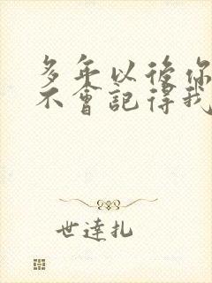 多年以后你还会不会记得我是什么歌