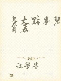 多大点事儿 演员表