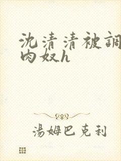 沈清清被调教成肉奴h