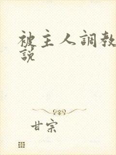 被主人调教的小说