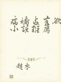 病娇占有欲强的小说推荐