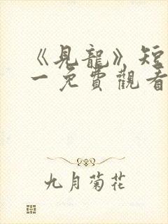 《见龙》短剧林一免费观看