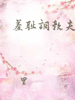 羞耻调教夫妻奴