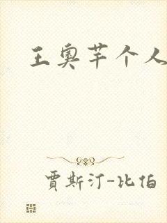 王奥芊个人简介