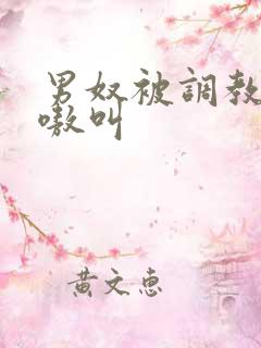 男奴被调教的嗷嗷叫