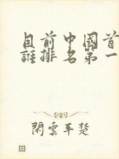 目前中国首富是谁排名第一