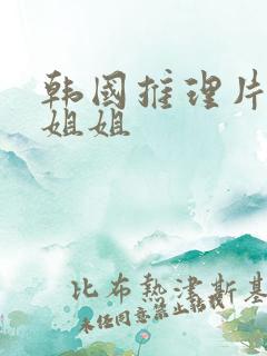 韩国推理片我的姐姐