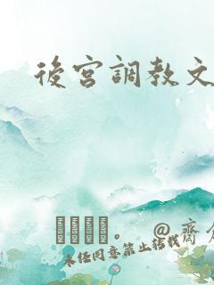 后宫调教文高h