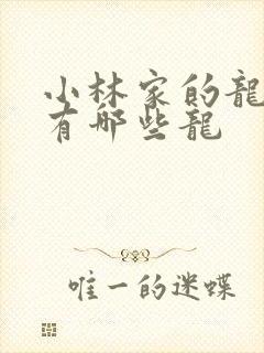 小林家的龙女仆有哪些龙