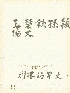 王楚钦孙颖莎受伤文