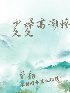 少妇高潮惨叫久久久