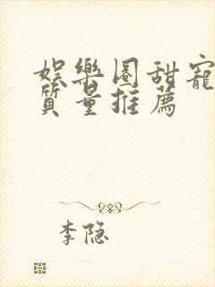 娱乐圈甜宠文高质量推荐