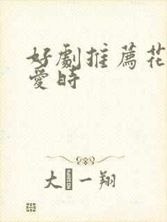 好剧推荐花开恋爱时