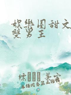 娱乐圈甜文推荐双男主