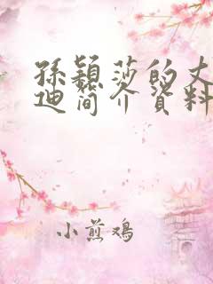 孙颖莎的丈夫吴迪简介资料