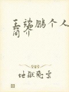 王端鹏个人资料简介