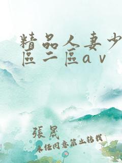 精品人妻少妇一区二区aⅴ
