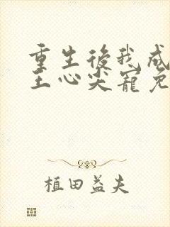 重生后我成了傻王心尖宠免费阅读