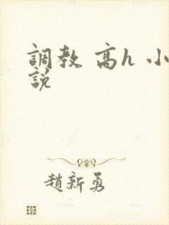 调教 高h 小说