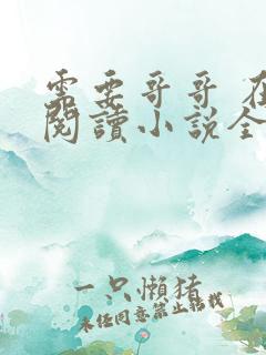 需要哥哥 在线阅读小说全文