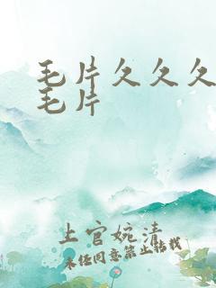 毛片久久久精品毛片