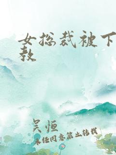 女总裁被下属调教