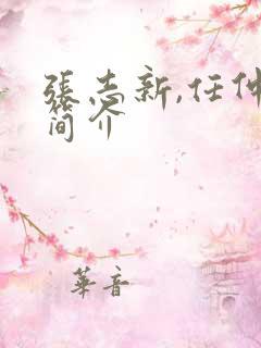 张志新,任仲夷简介