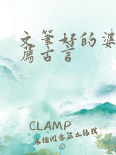 文笔好的婆文推荐古言