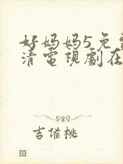 好妈妈5免费高清电视剧在线看