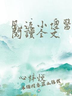 风流小傻医免费阅读全文