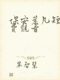 保安叶凡短剧免费观看