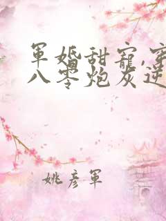 军婚甜宠,穿书八零炮灰逆袭了