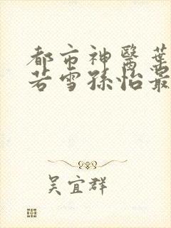 都市神医叶辰夏若雪孙怡最新正版