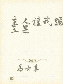 主人让我跪着舔玉足