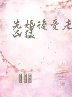 先婚后爱老公超凶猛