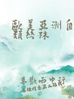 欧美亚洲自拍另类丝袜