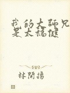 我的大师兄实在是太稳健