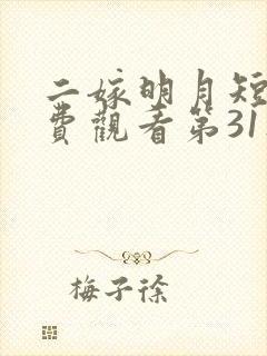 二嫁明月短剧免费观看第31集