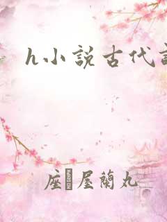 h小说古代调教