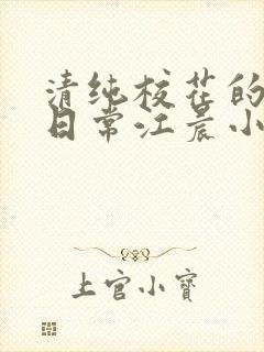 清纯校花的被宠日常江晨小说