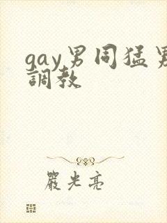 gay男同猛男调教