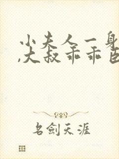 小夫人一身反骨,大叔乖乖臣服小说全部章节