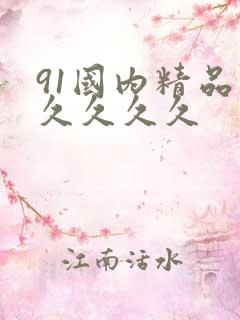 91国内精品久久久久久