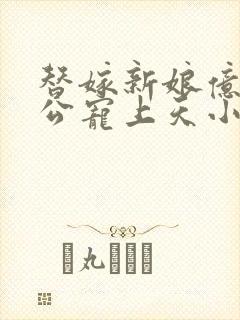 替嫁新娘亿万老公宠上天小说下载