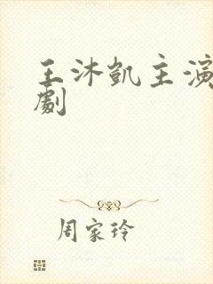 王沐凯主演的短剧