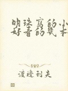 明珠写的小说最好看的几本